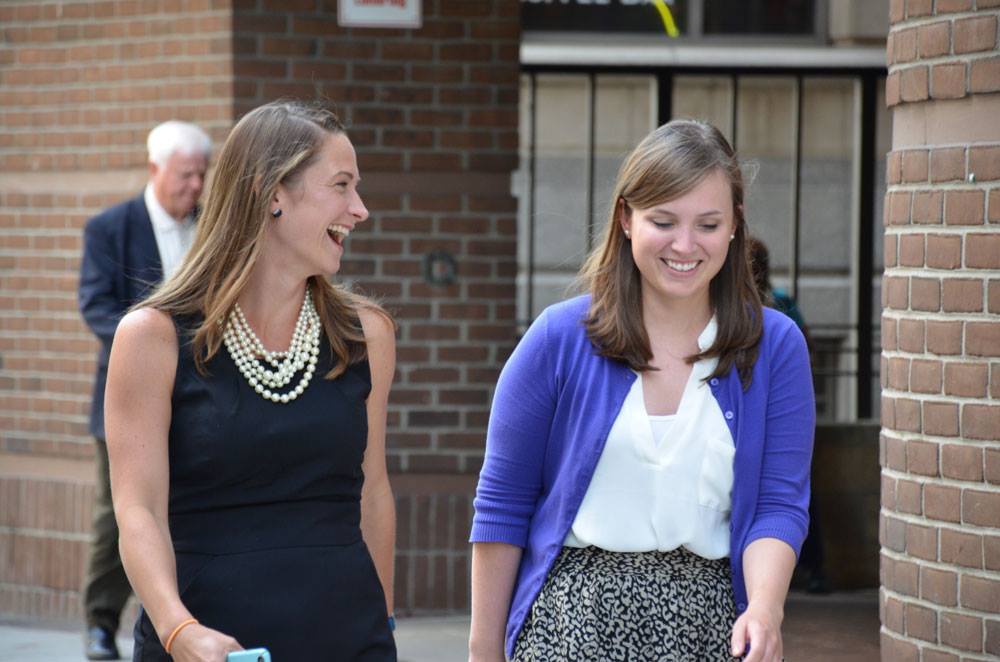 Jennifer Bemisderfer and Anna Williford