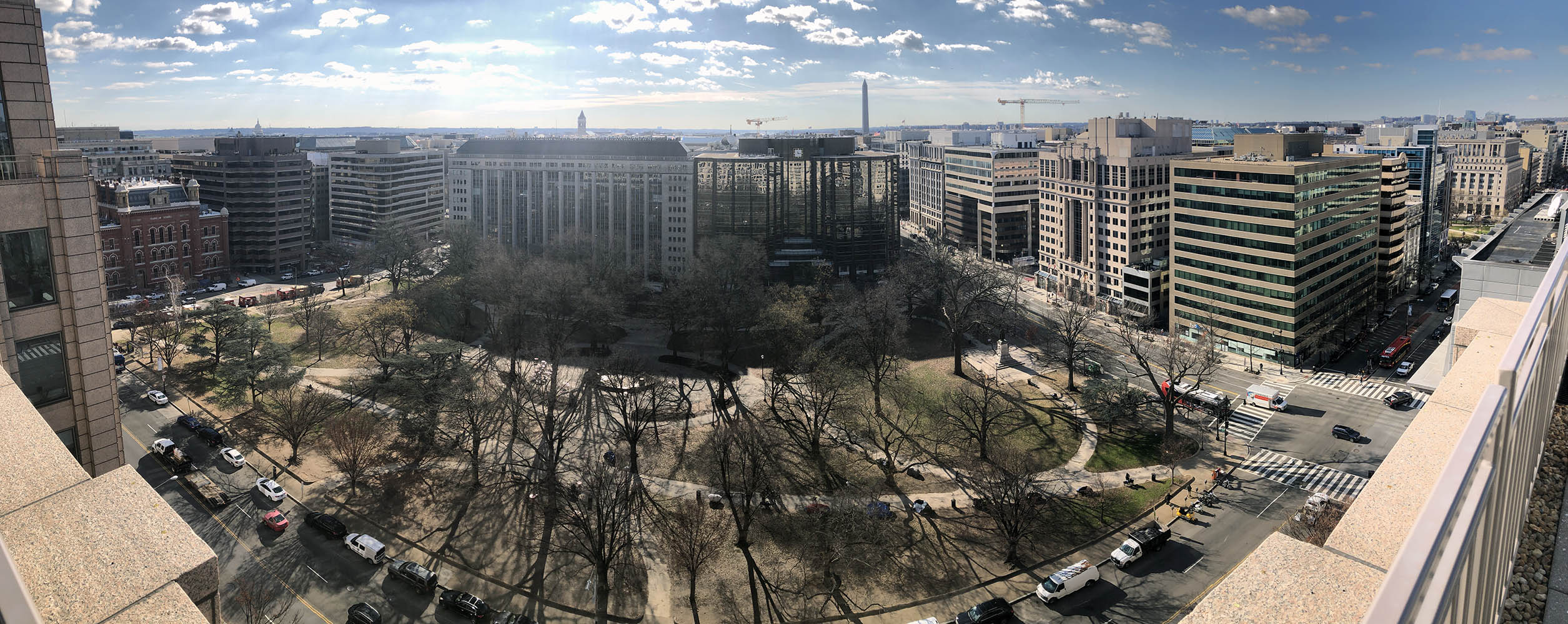 Rooftop view