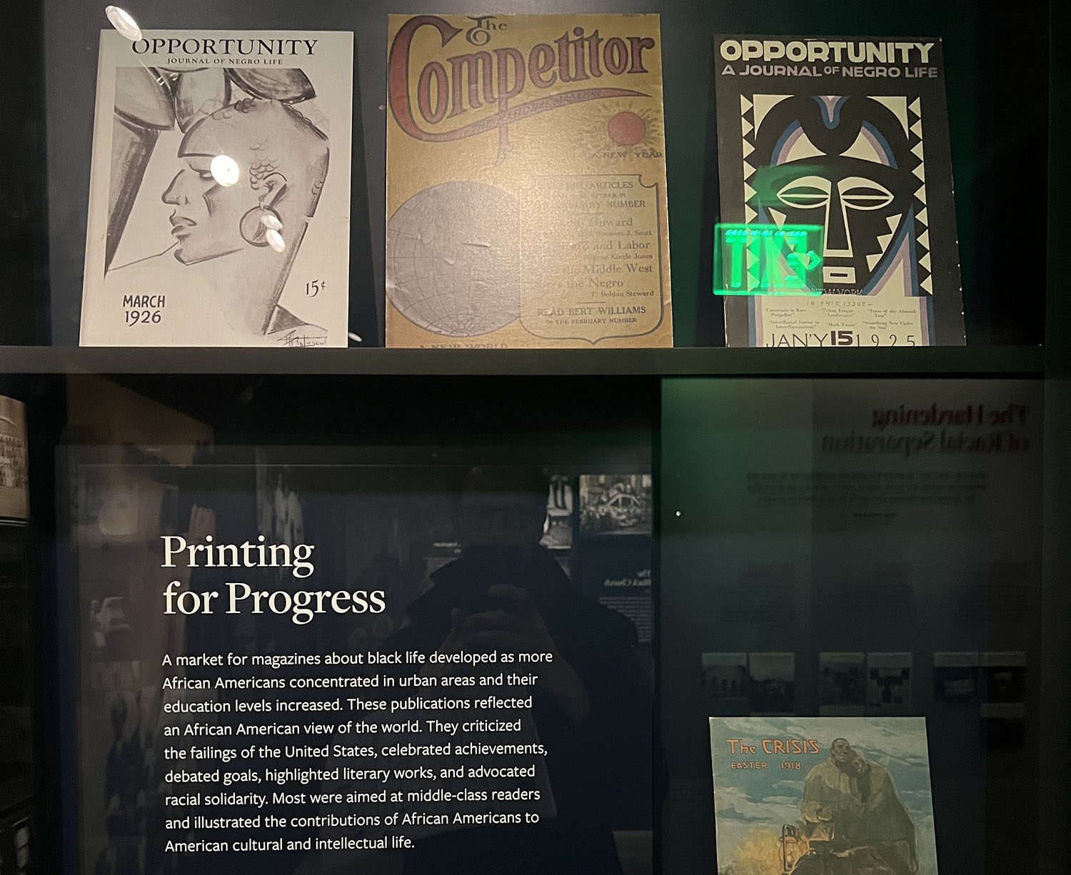 NMAAHC exhibit - Printing for Progress